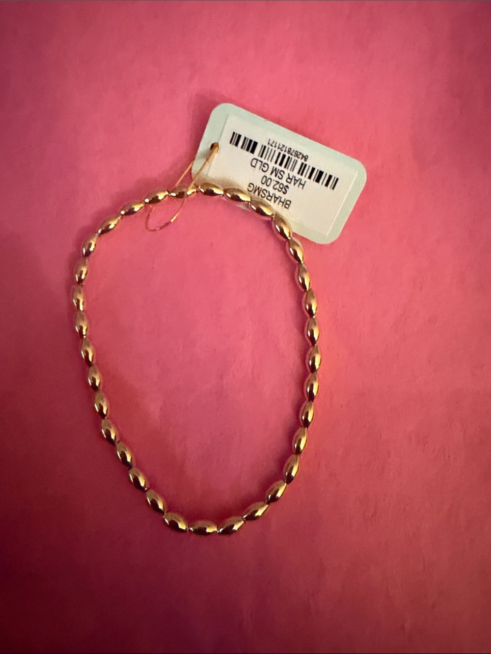 Enewton har small Gold Bead Stretch Bracelet NWT